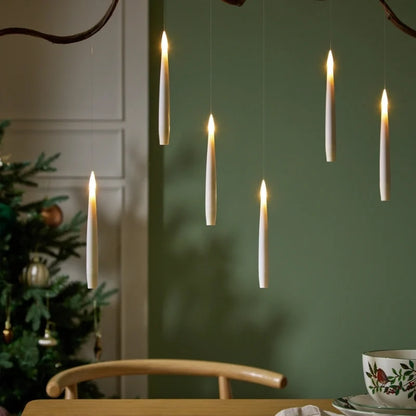 Floating LED Candles with Magic Wand Remote – Flameless Halloween Candles