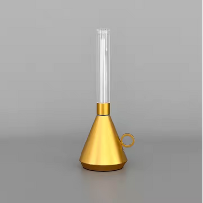 Portable Retro LED Lantern – Rechargeable Dimmable Vintage Lamp
