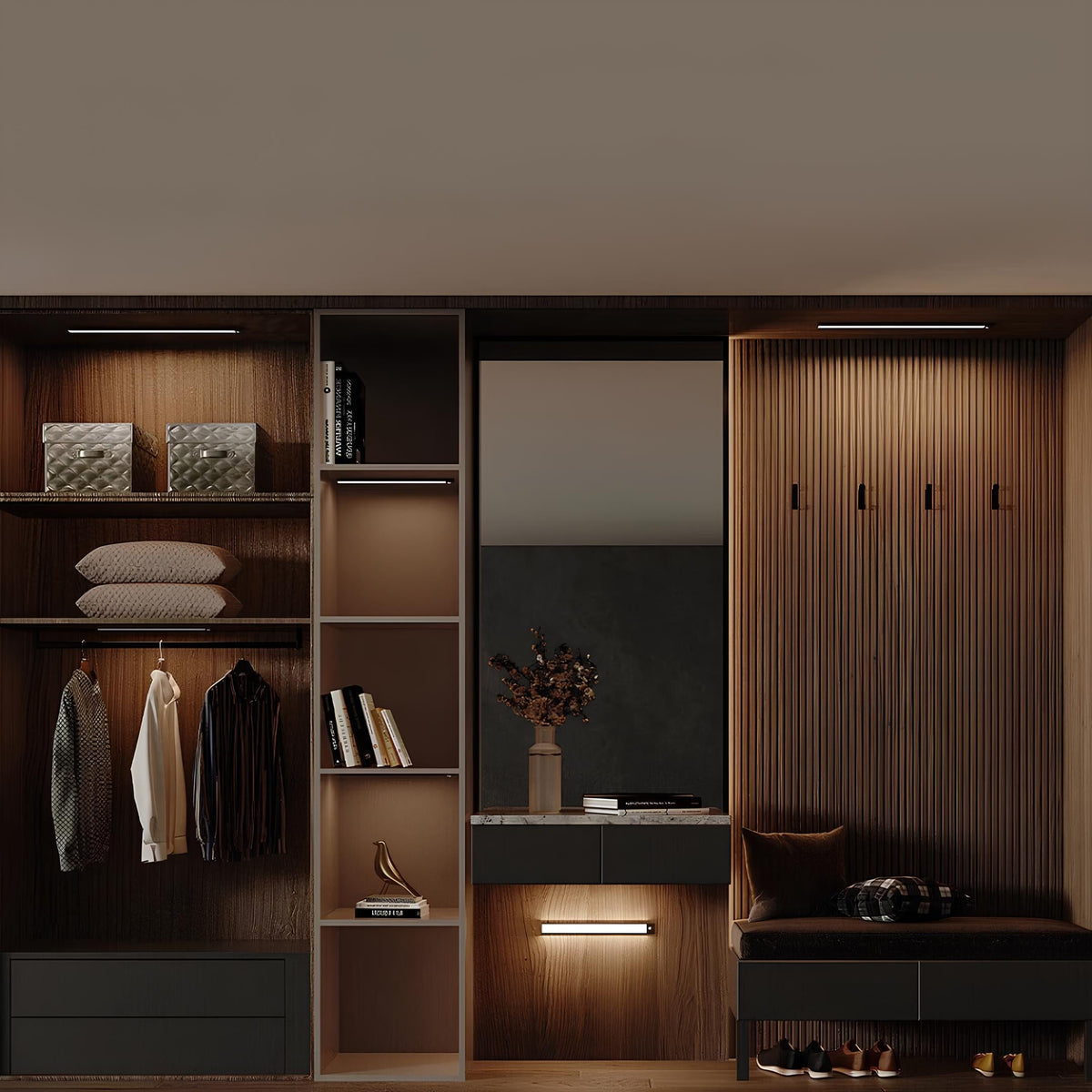 LazyStick - Wireless LED Cabinet Light with Motion Sensor