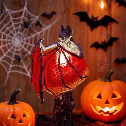 Gothic Bat Table Lamp – Haunted House Halloween Night Light