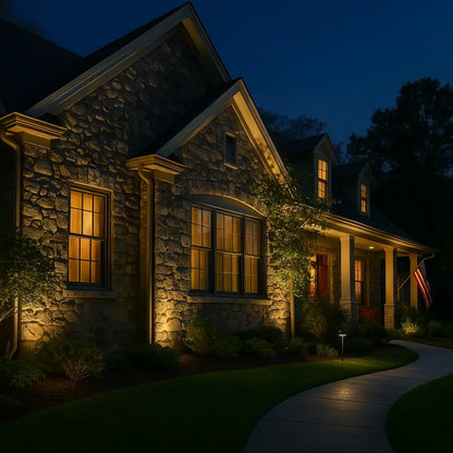 Solar Garden Spotlights – Color-Changing Outdoor LED Landscape Lights