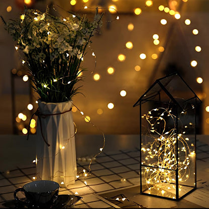 Solar Fairy String Lights – Waterproof Outdoor Garden & Patio Lights