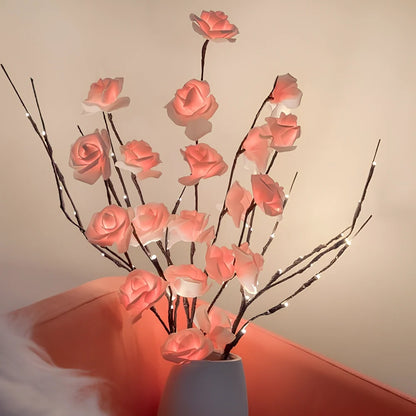 Lighted Branches Lamp – LED Willow, Olive, Rose & Orchid Decor