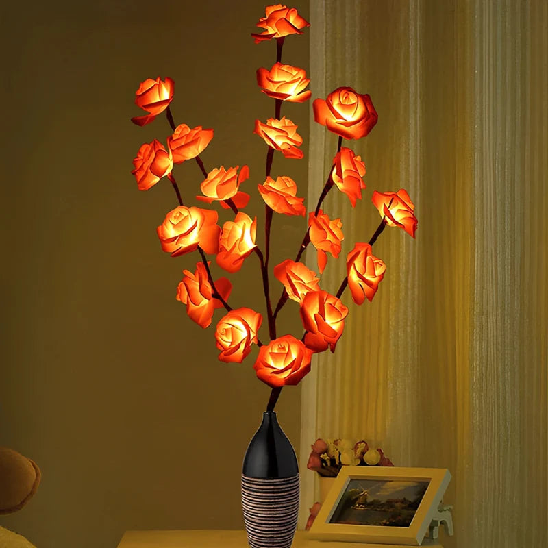 Lighted Branches Lamp – LED Willow, Olive, Rose & Orchid Decor