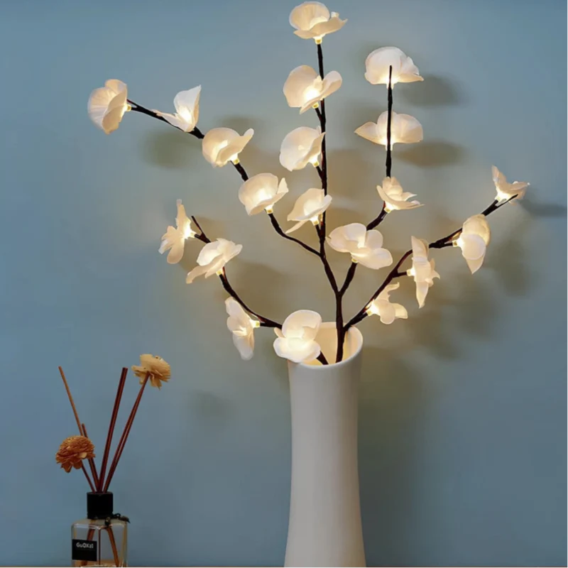 Lighted Branches Lamp – LED Willow, Olive, Rose & Orchid Decor