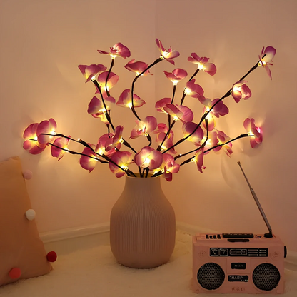 Lighted Branches Lamp – LED Willow, Olive, Rose & Orchid Decor