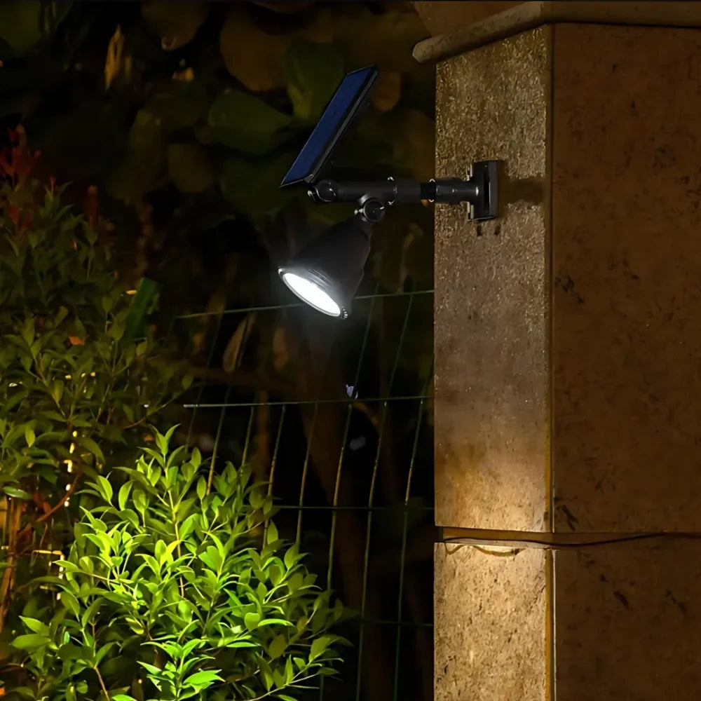 Solar Garden Spotlights – Color-Changing Outdoor LED Landscape Lights
