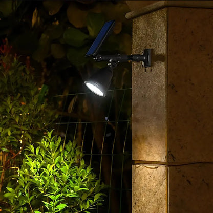 Solar Garden Spotlights – Color-Changing Outdoor LED Landscape Lights