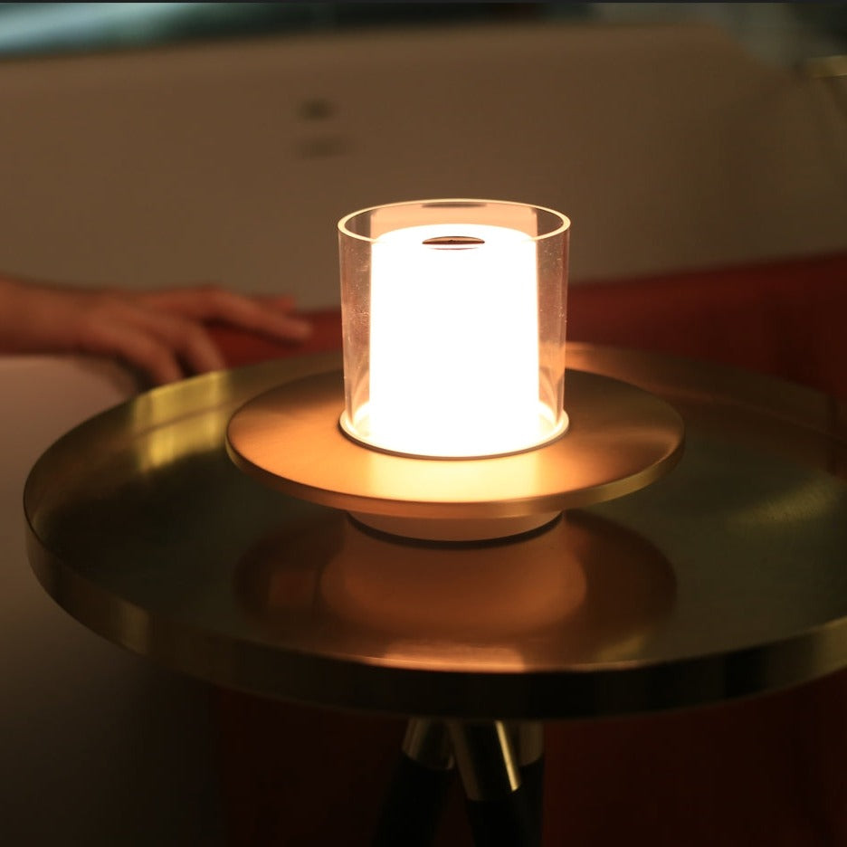 Rechargeable Candle Table Lamp – Gesture Control Dimmable LED Lamp