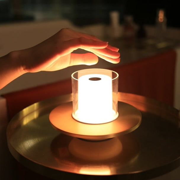 Rechargeable Candle Table Lamp – Gesture Control Dimmable LED Lamp
