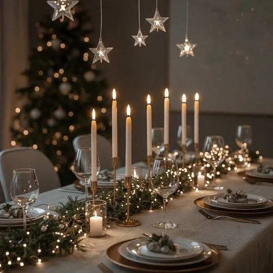 Flameless Taper Candles for Chandeliers – LED Candles with Remote