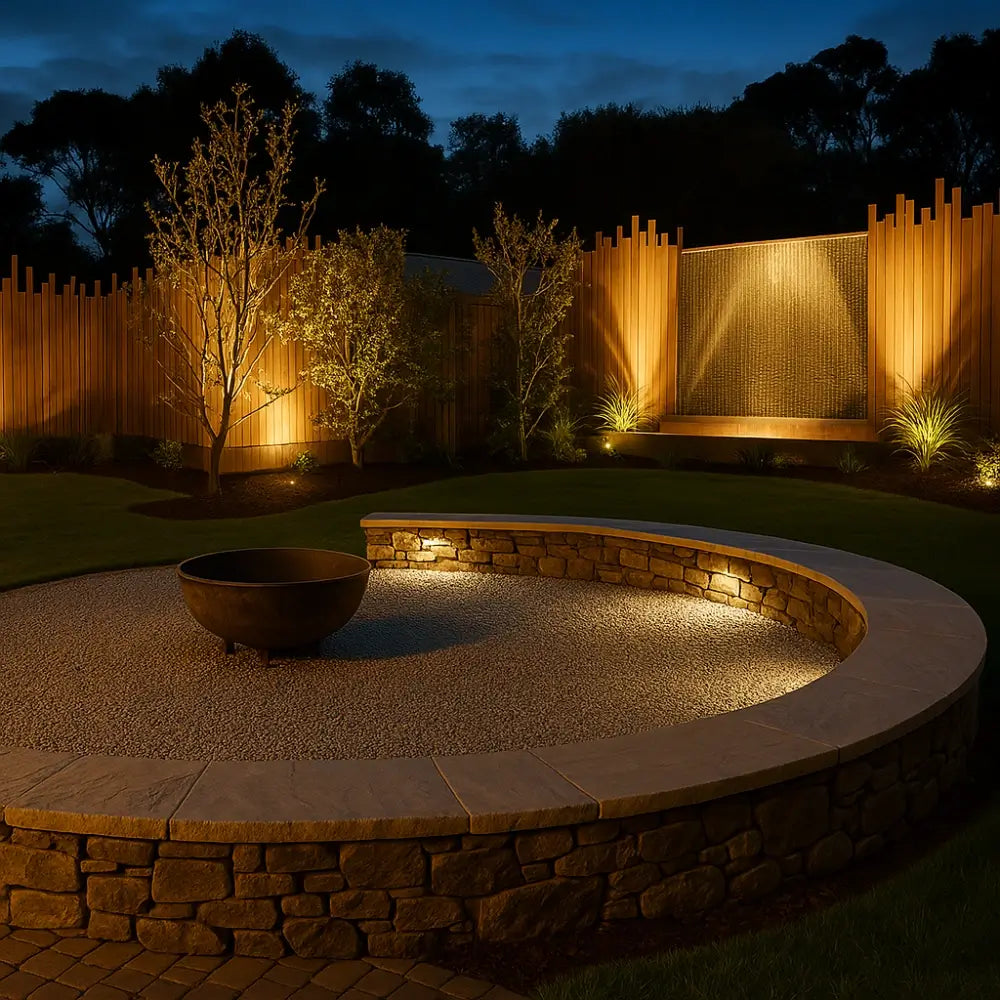 Solar Garden Spotlights – Color-Changing Outdoor LED Landscape Lights