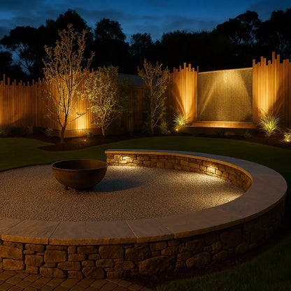 Solar Garden Spotlights – Color-Changing Outdoor LED Landscape Lights