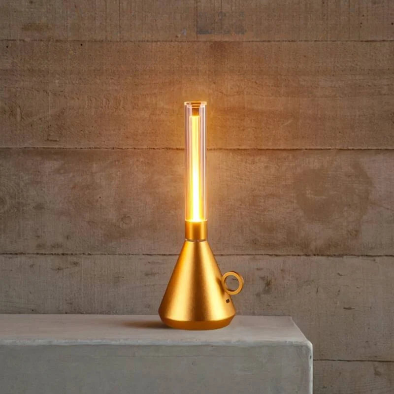 Portable Retro LED Lantern – Rechargeable Dimmable Vintage Lamp
