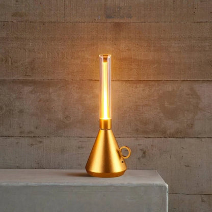 Portable Retro LED Lantern – Rechargeable Dimmable Vintage Lamp