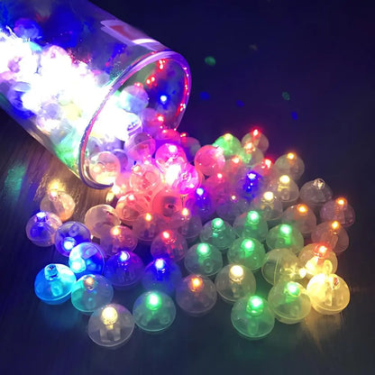 Mini LED Light Pearls – Glowing Fairy Lights for Balloons & Parties