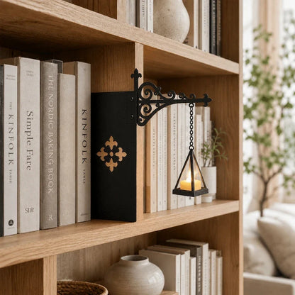 Halloween Bookshelf Light – Ghost & Lantern Book Nook Shelf Decor