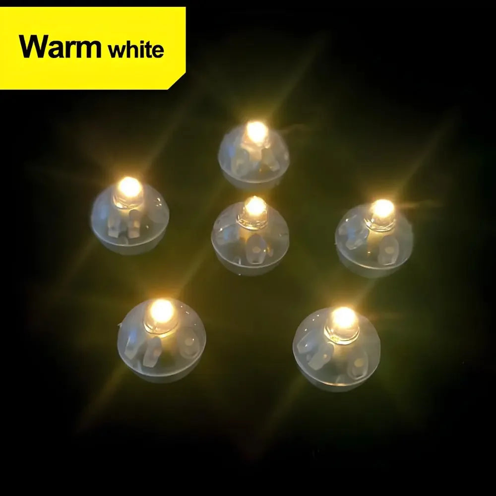 Mini LED Light Pearls – Glowing Fairy Lights for Balloons & Parties