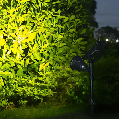 Solar Garden Spotlights – Color-Changing Outdoor LED Landscape Lights