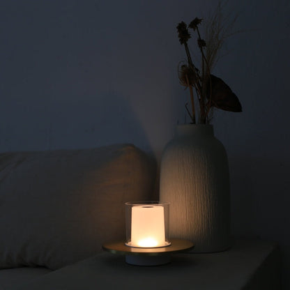 Rechargeable Candle Table Lamp – Gesture Control Dimmable LED Lamp