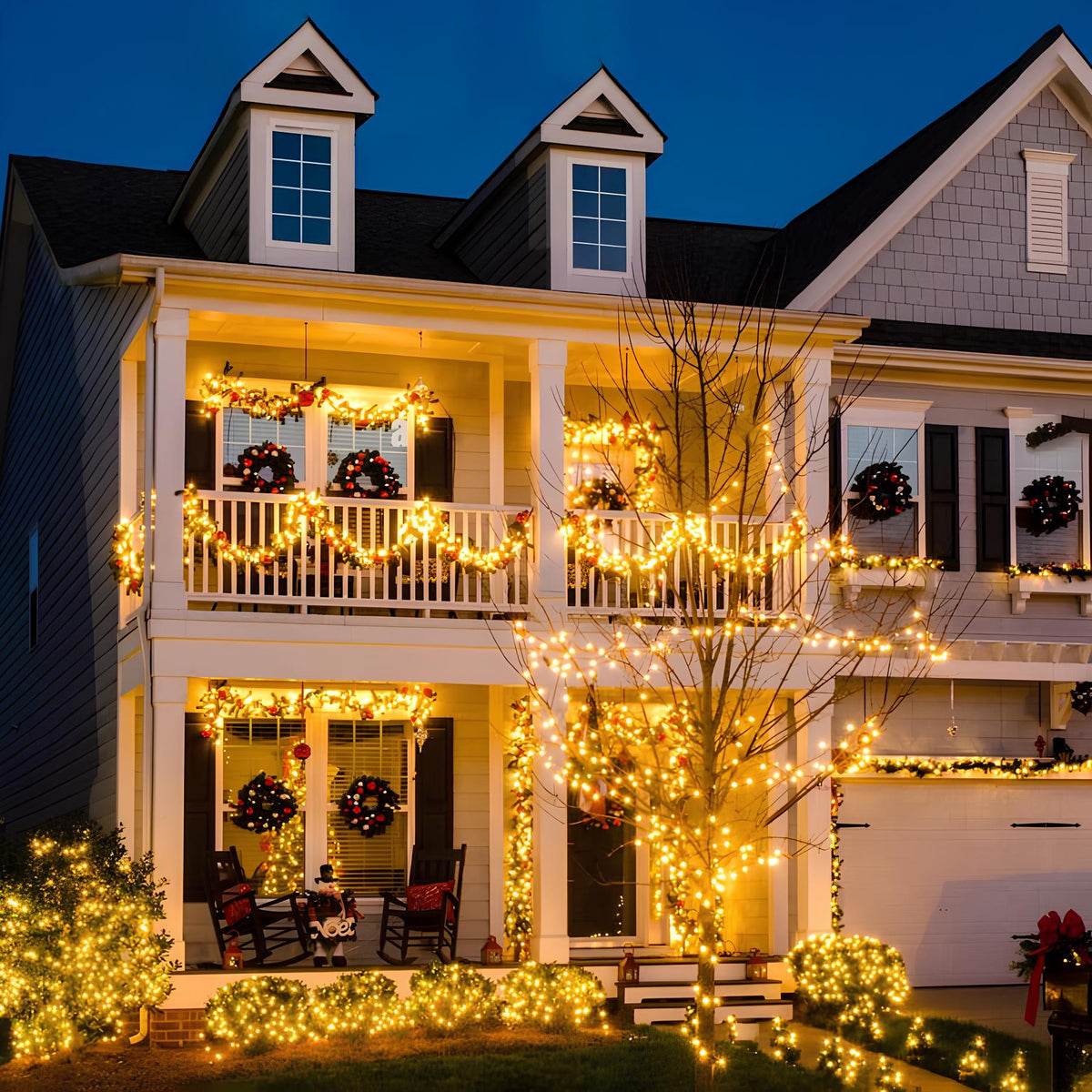 Solar Fairy String Lights – Waterproof Outdoor Garden & Patio Lights