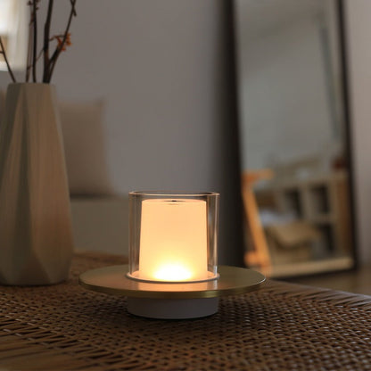 Rechargeable Candle Table Lamp – Gesture Control Dimmable LED Lamp