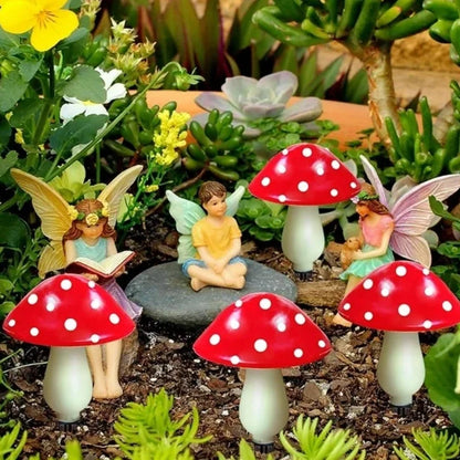 Solar Mushroom Garden Lights – Waterproof Outdoor Path & Lawn Lights