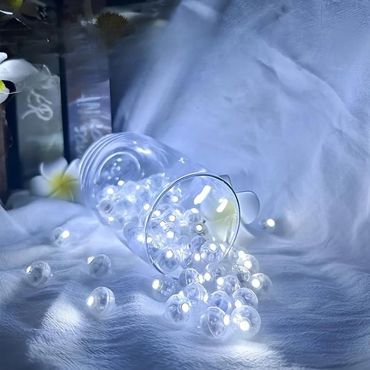 Mini LED Light Pearls – Glowing Fairy Lights for Balloons & Parties