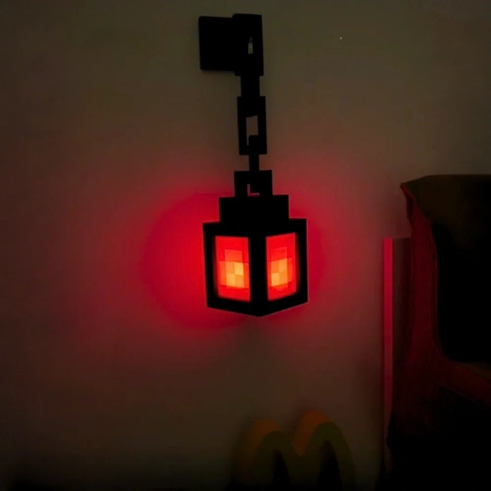 Pixel Game Lantern – 16-Color LED Retro Gaming Lamp