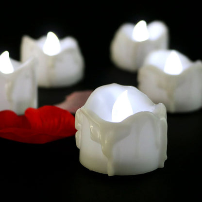 Flameless LED Tea Lights – Flickering Battery Operated Candles