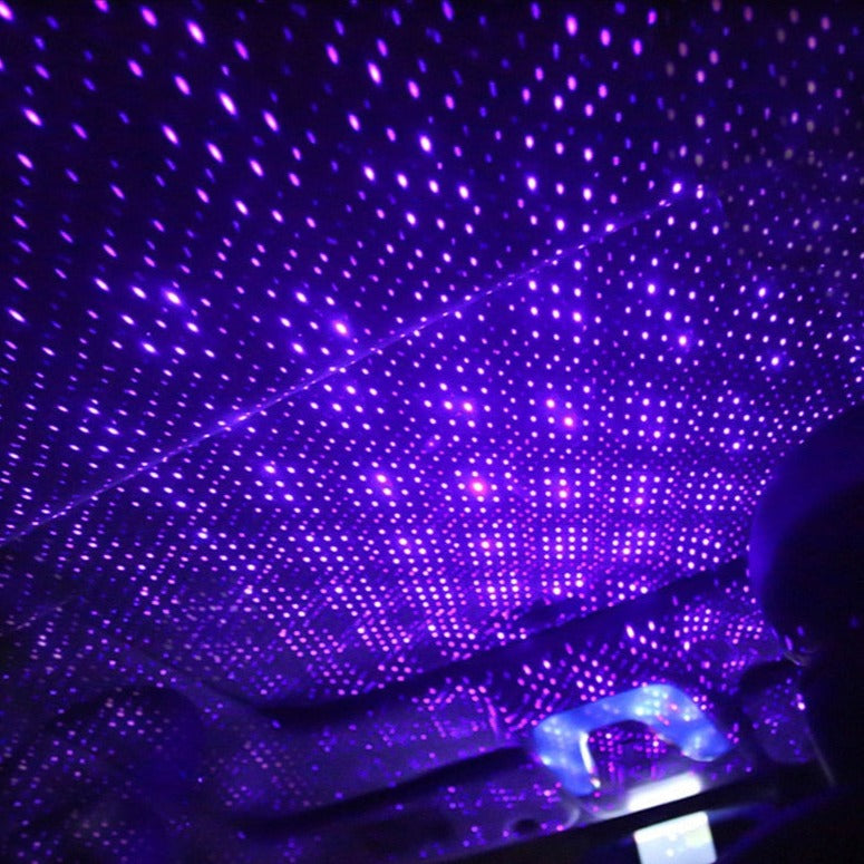 Mini USB Star Projector – Galaxy Night Light for Car & Bedroom
