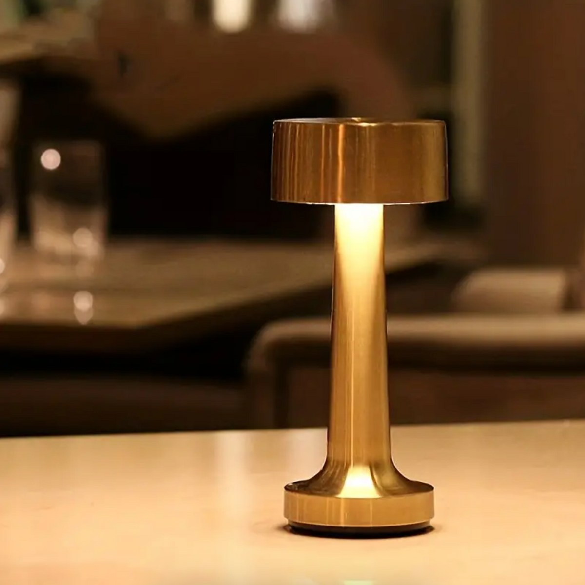 Cordless Dimmable LED Rechargeable Table Lamp ModernArt - Modern via Touch | Living Room | Reading Lamp | Bedside Lamp