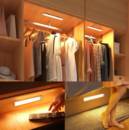 LumiKitchen – Cordless LED Under Cabinet Light with Motion Sensor
