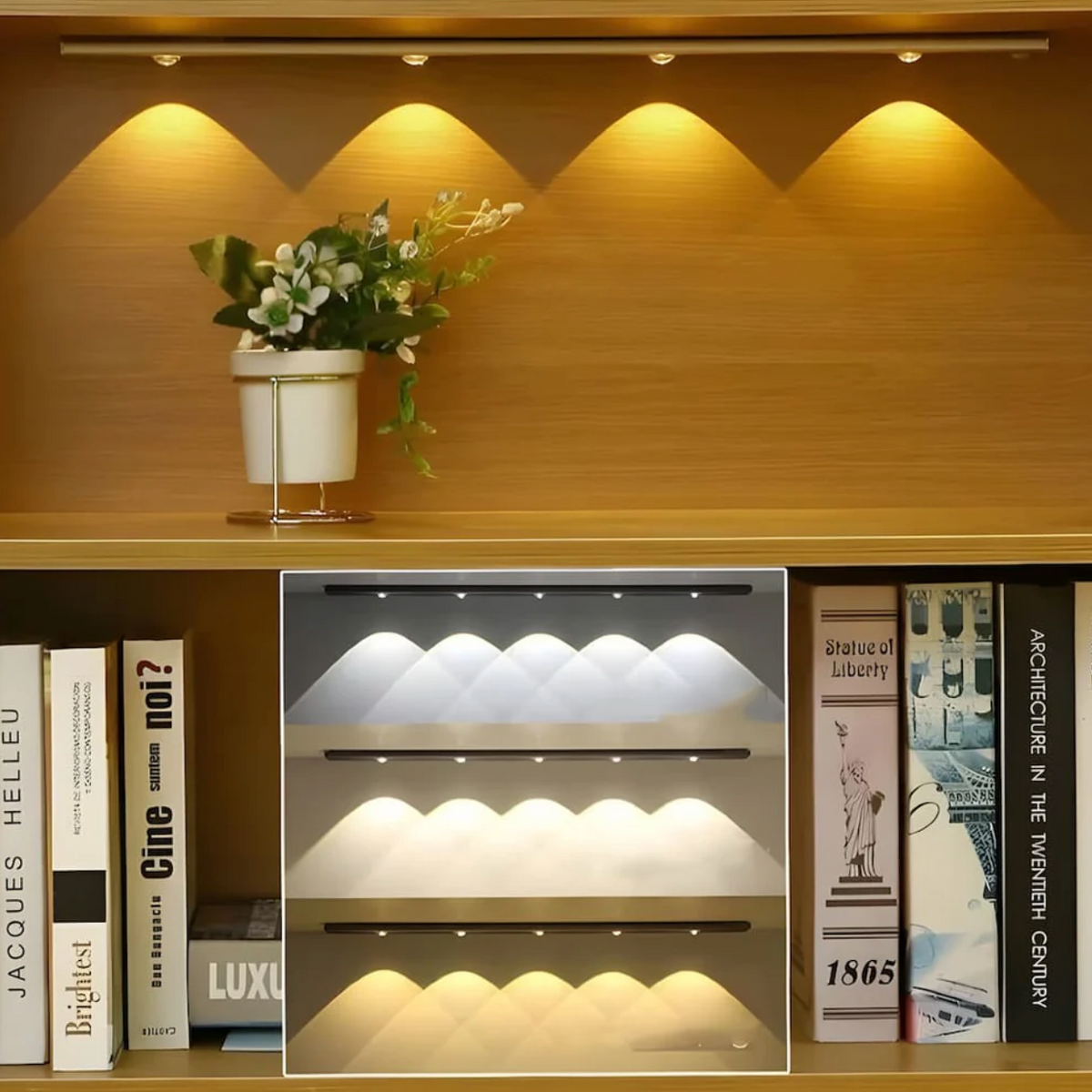 MotionKitchen - Cordless LED Cabinet Light with Motion Sensor