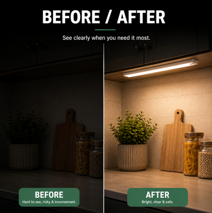 LazyStick - Wireless LED Cabinet Light with Motion Sensor