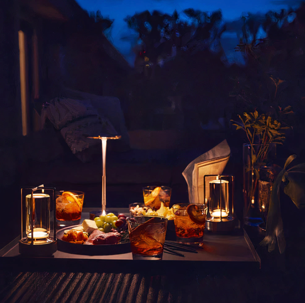 LumenArt - Dimmable Cordless Elegant Designer Table Lamp