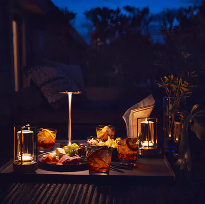 LumenArt - Dimmable Cordless Elegant Designer Table Lamp