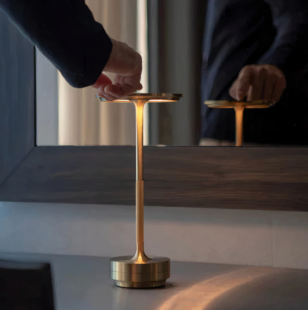 LumenArt - Dimmable Cordless Elegant Designer Table Lamp