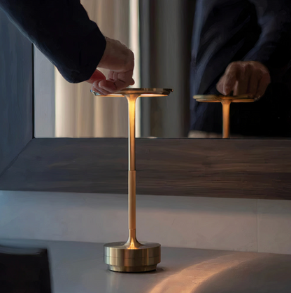 LumenArt - Dimmable Cordless Elegant Designer Table Lamp