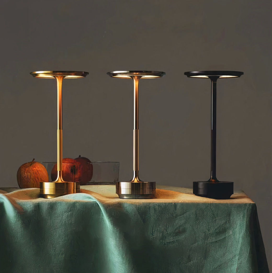 LumenArt - Dimmable Cordless Elegant Designer Table Lamp