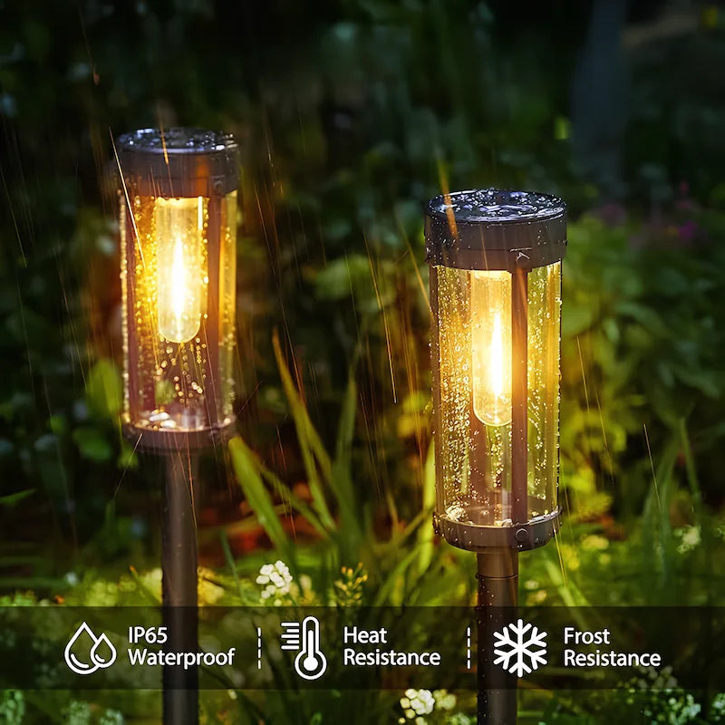 Solar Torch Lights – Modern Outdoor Garden & Pathway Lights