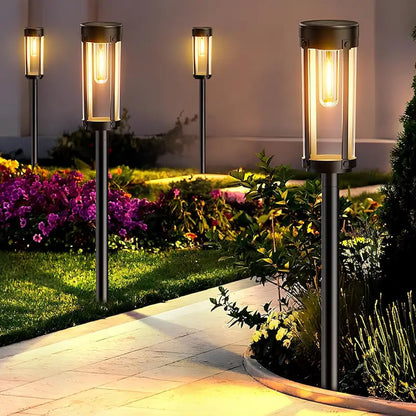 Solar Torch Lights – Modern Outdoor Garden & Pathway Lights