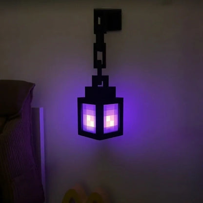 Pixel Game Lantern – 16-Color LED Retro Gaming Lamp