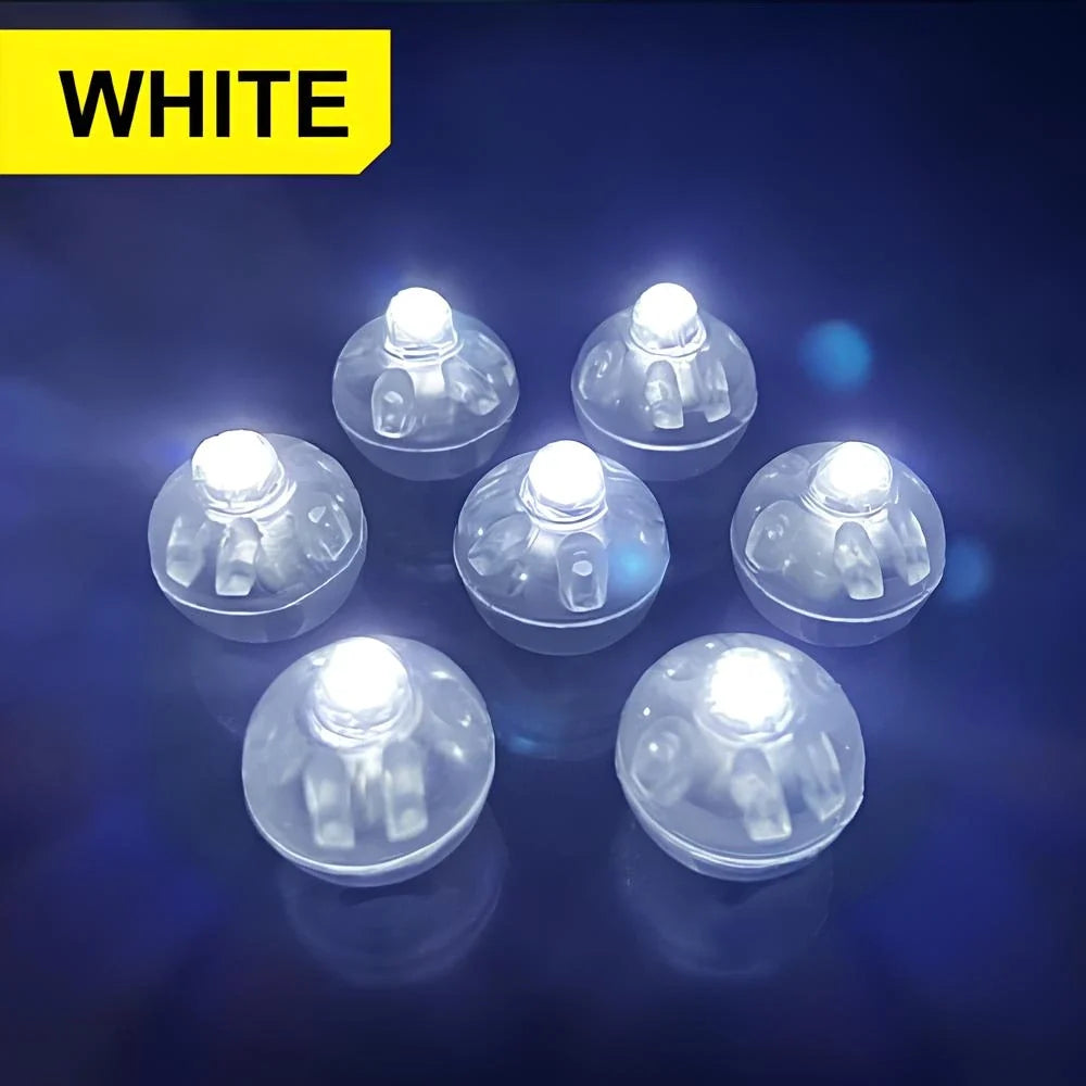 Mini LED Light Pearls – Glowing Fairy Lights for Balloons & Parties