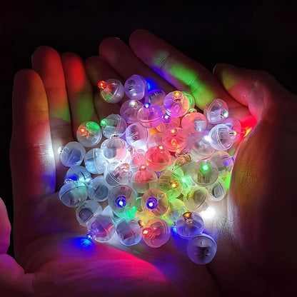 Mini LED Light Pearls – Glowing Fairy Lights for Balloons & Parties