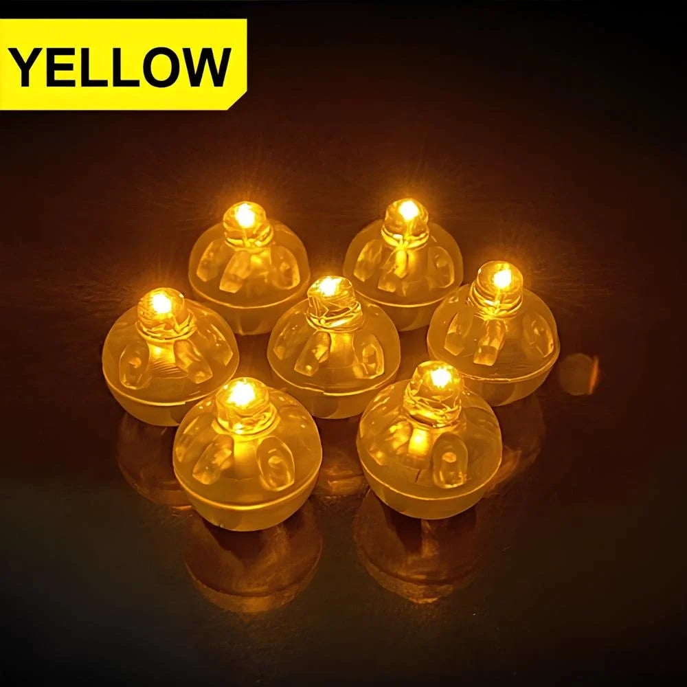 Mini LED Light Pearls – Glowing Fairy Lights for Balloons & Parties