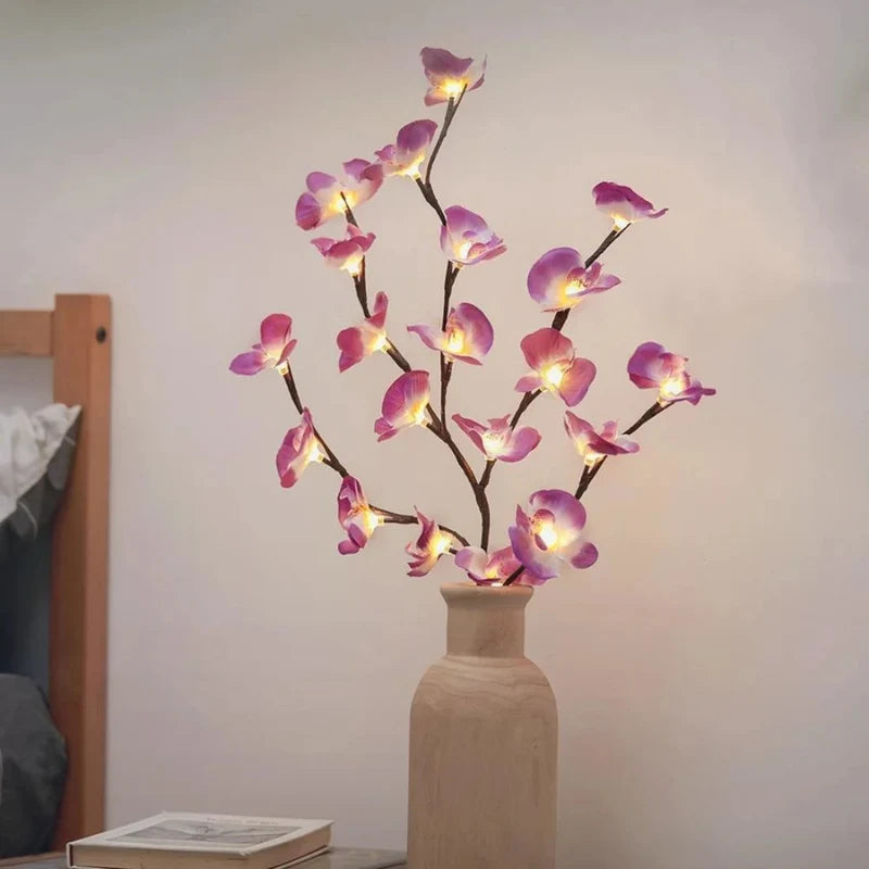 Lighted Branches Lamp – LED Willow, Olive, Rose & Orchid Decor