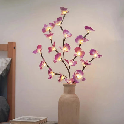 Lighted Branches Lamp – LED Willow, Olive, Rose & Orchid Decor