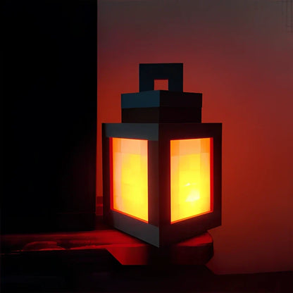 Pixel Game Lantern – 16-Color LED Retro Gaming Lamp