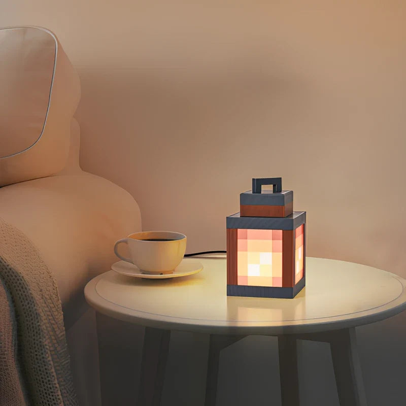Pixel Game Lantern – 16-Color LED Retro Gaming Lamp